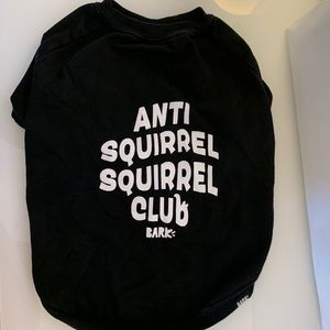 BARK: used Anti Squirrel Squirrel Club dog sweater